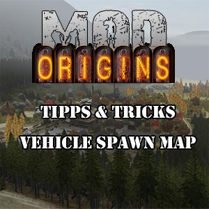 DayZ Origins – Vehicle Spawn Map