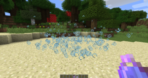 Minecraft lingering potions; verweilende Tränke