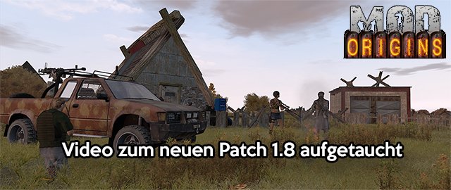 DayZ Origins Mod Patch 1.8
