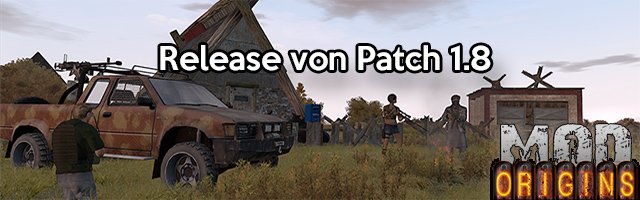 DayZ Origins Patch 1.8