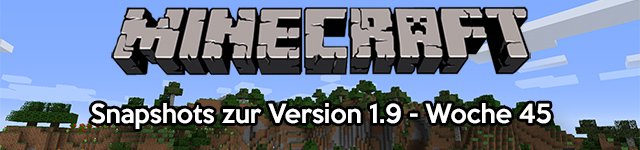 Minecraft Snapshot 15w45a