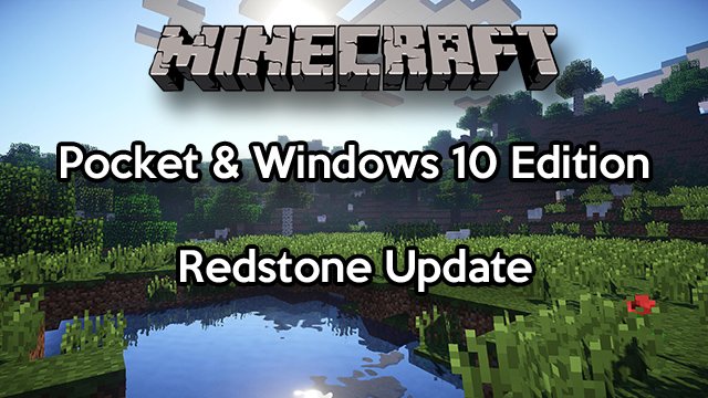 Minecraft PE/Win10: Redstone endlich da!