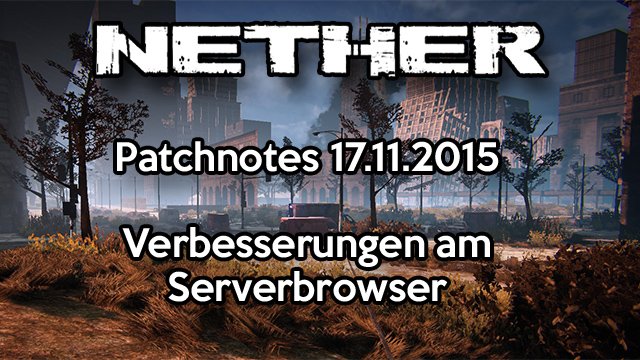 Nether Patchnotes 17.11.2015