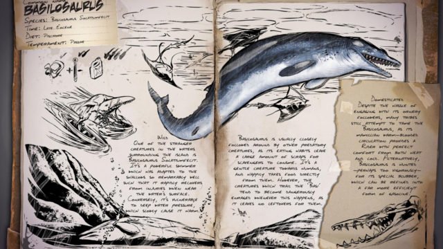 ARK Basilosaurus Dossier