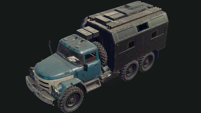 Battlegrounds Truck & Umwelt-Screenshots