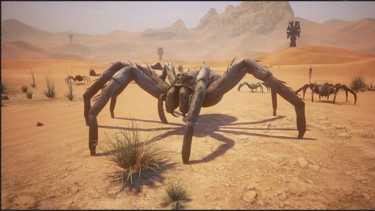 Conan Exiles Spinnen