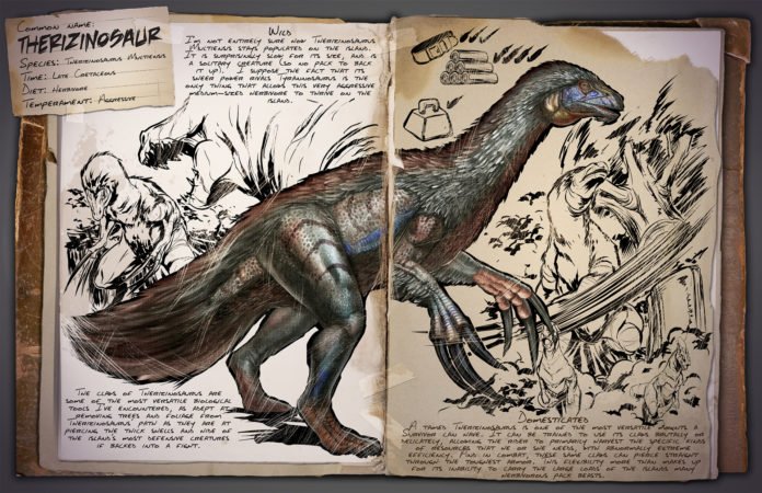  ARK v253 Kreaturen - Therizinosaurus
