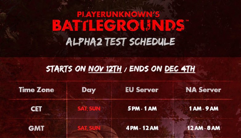 Battlegrounds Alpha 2 Test