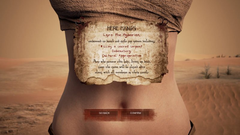 Conan Exiles Devblog 3 Charaktererstellung