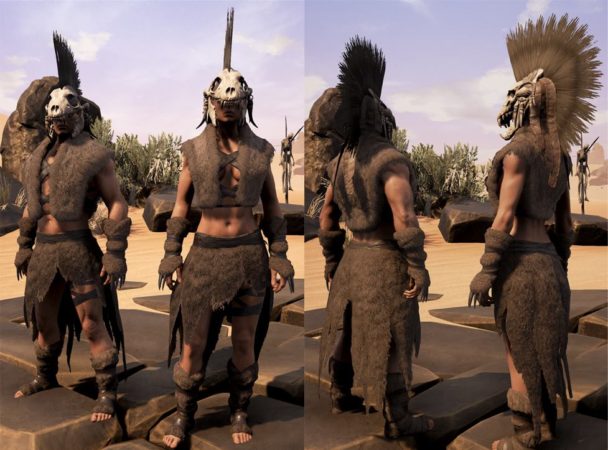 Conan Exiles Valentinstag-Patch - Wüstenhunde Outfit