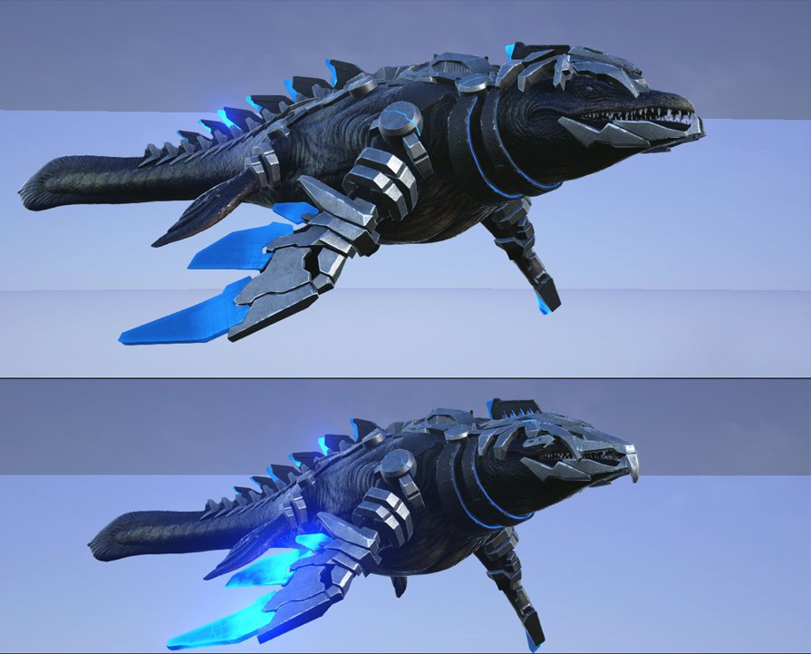 ARK Patch v256 - Mosasaurus TEK Rüstung