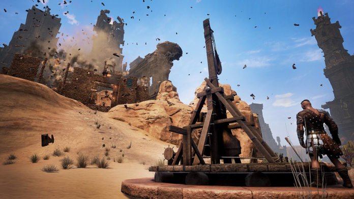 Conan Exiles Trebuchet Testserver