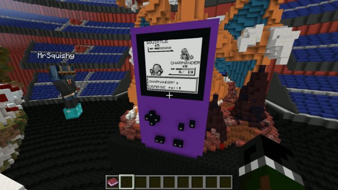 Minecraft Pokemon rot