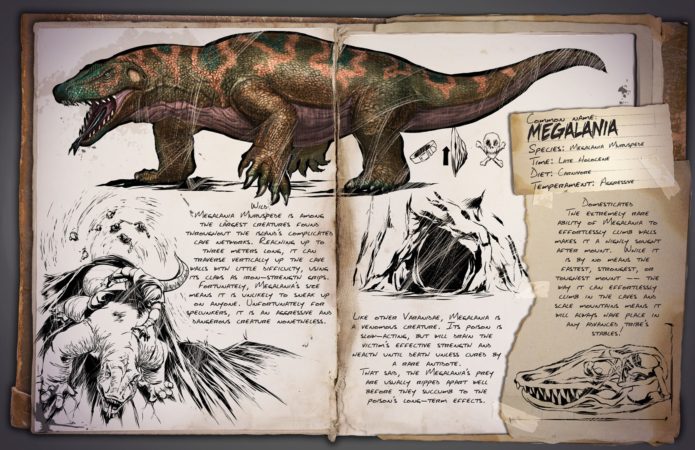 ARK Patch v258.0 - Megalania Dossier