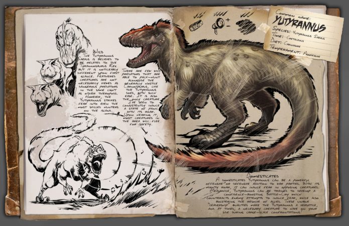 ARK Patch v258.0 - Yutyrannus Dossier