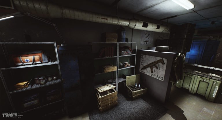 Escape from Tarkov Hideout Versteck