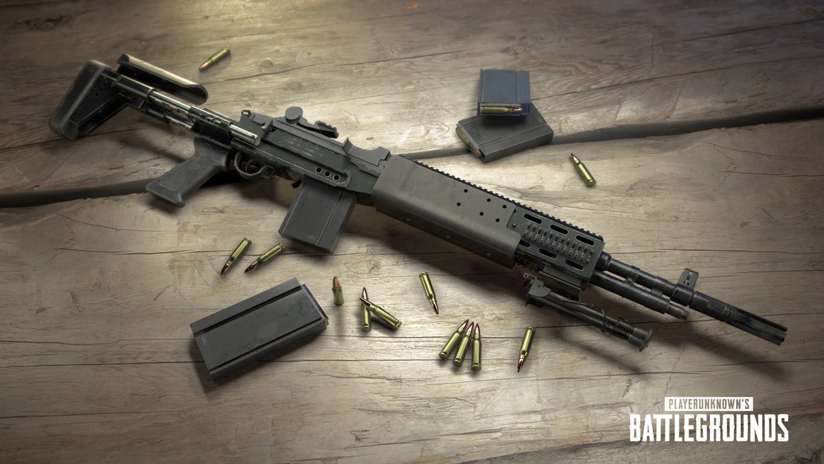 PlayerUnknowns Battlegrounds - das neue Gewehr Mk14 EBR