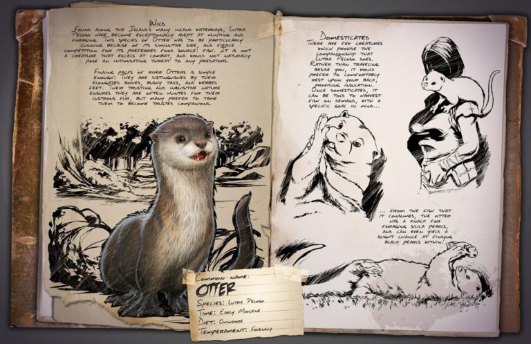 ARK Dino Dossier Otter und ARK Digest 47