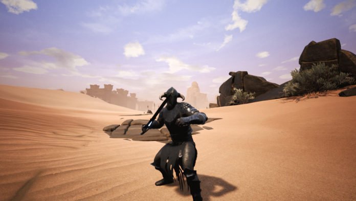 Conan Exiles Waffen-Sprint-Mechanik und Charakter-Handling Testserver