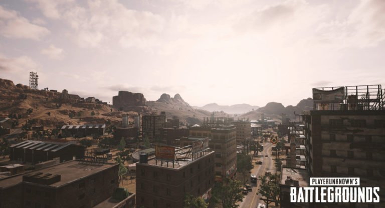 PlayerUnknown's Battlegrounds - Screenshots der Wüstenkarte
