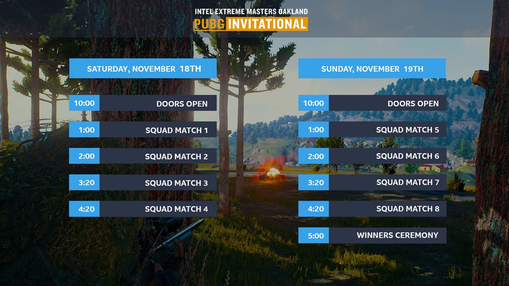 ESL Extreme Masters PUBG Invitational