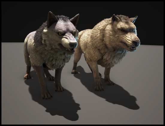 ARK Dino TLC Direwolf