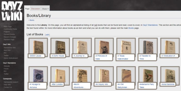 DayZ Wikipedia Bücher