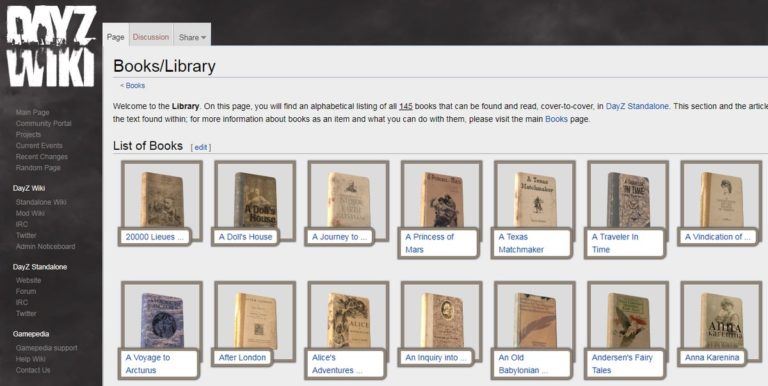 DayZ – Community-Wiki mit allen im Spiel erhältlichen Büchern fertiggestellt
