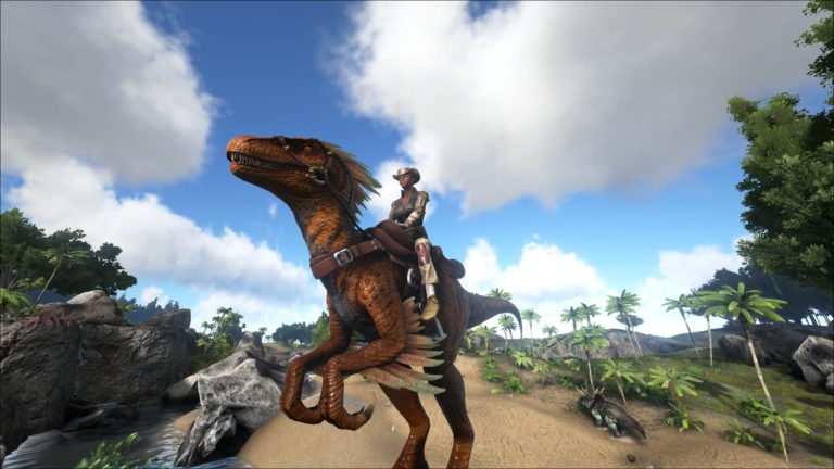 ARK Dino TLC Teil 2 Raptor und Sarcosuchus