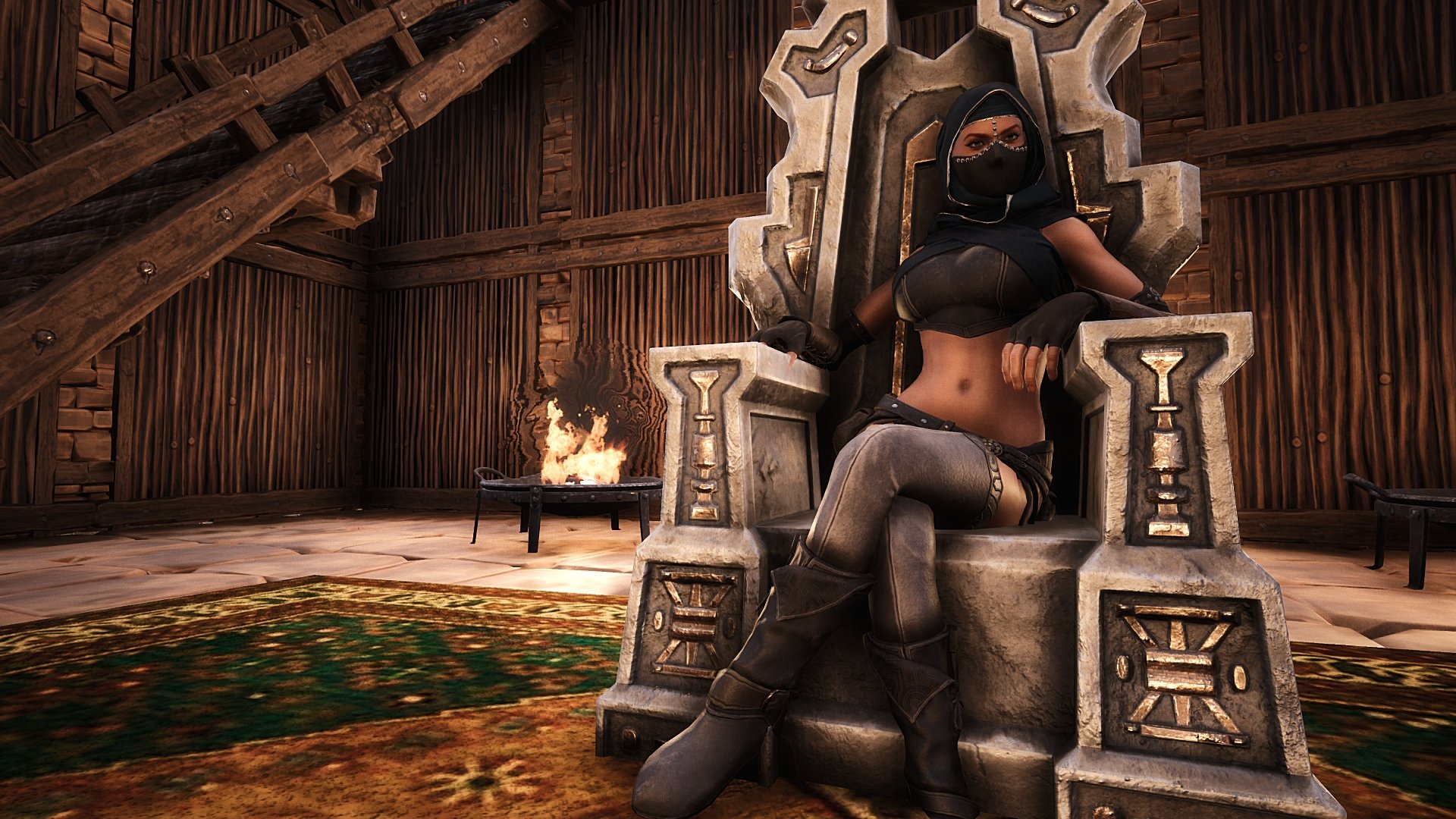 Conan exiles логово королевы.