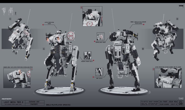 Pantropy - Tier 2 Mech