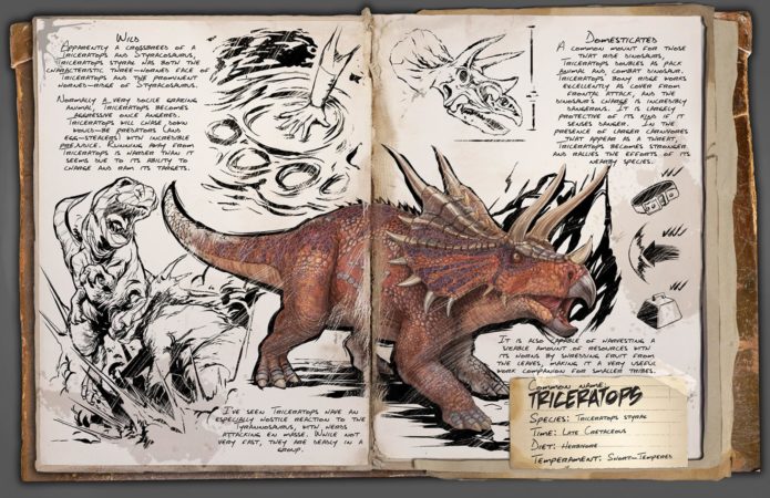 ARK TLC Dossier Triceratops