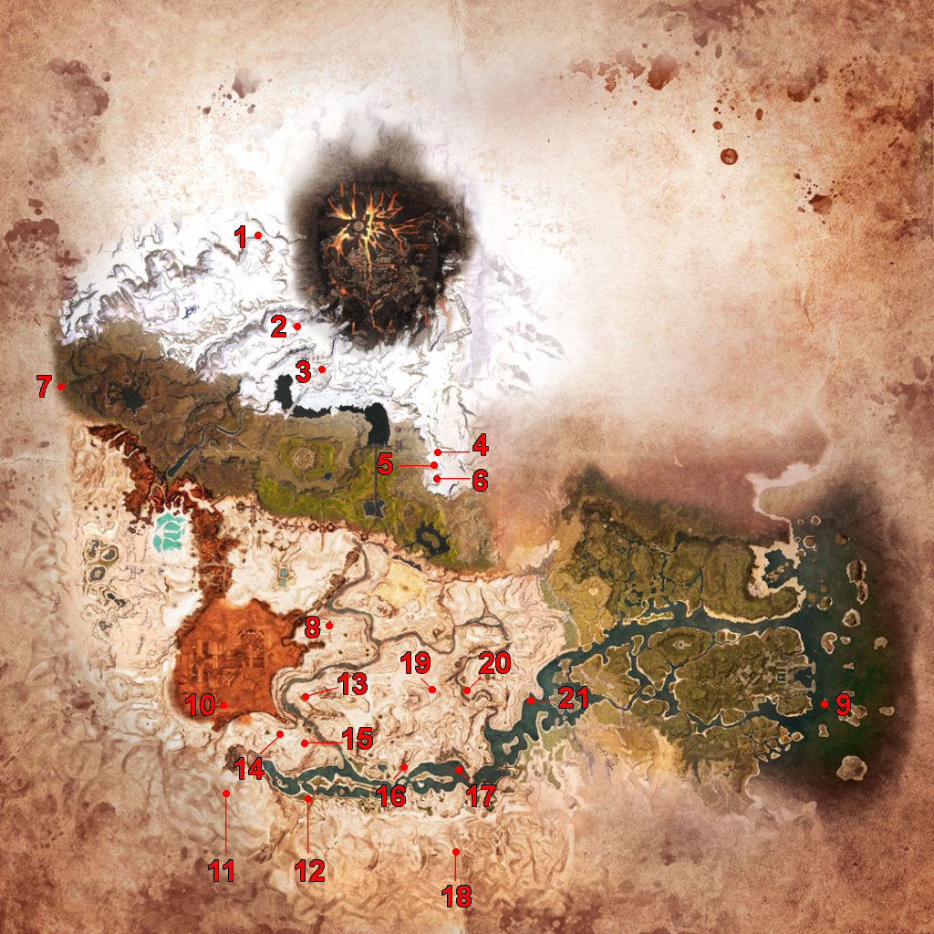 Conan Exiles - Dungeon Map