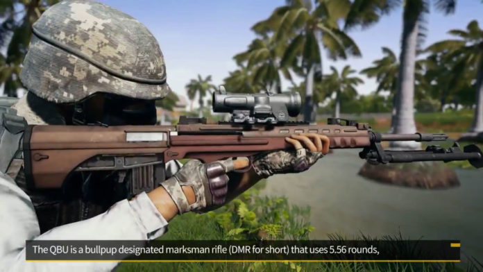 PlayerUnknownsBattlegrounds-Sanhok-Waffe-QBU PUBG Sanhok QBU