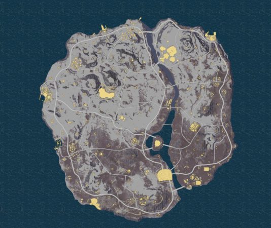 PUBG Schneekarte Dihor Otok