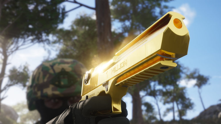 SCUM goldene Desert Eagle