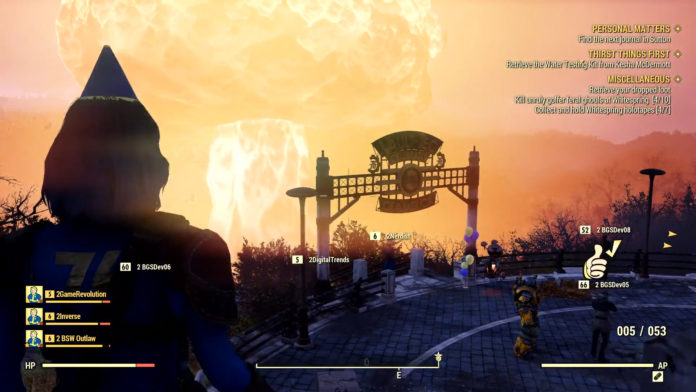 Fallout 76 Nuke Gameplay
