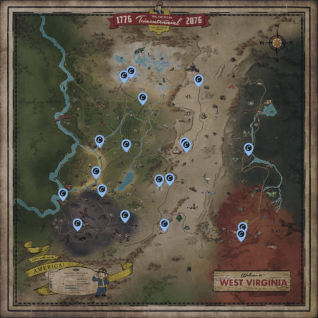 Fallout 76 Händler Positionen