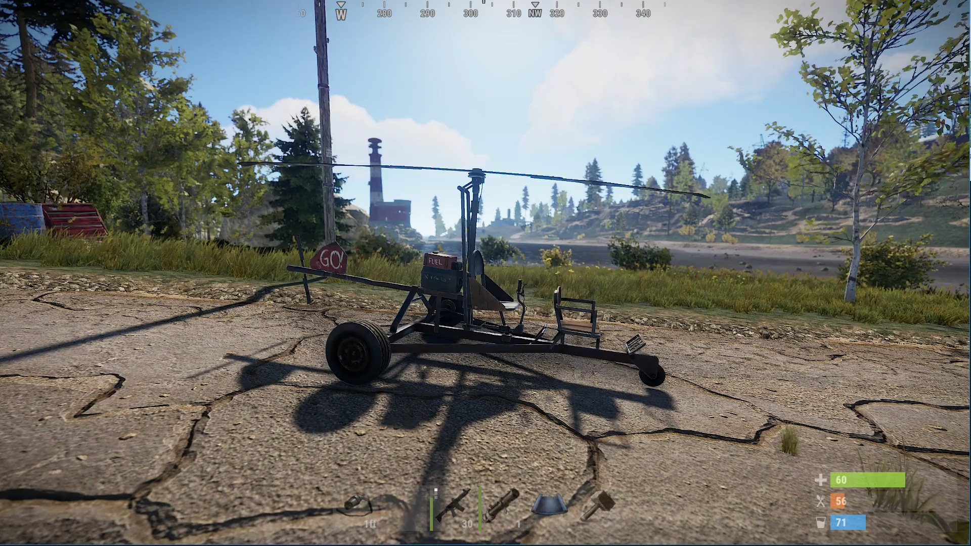 Rust mini copter training фото 19