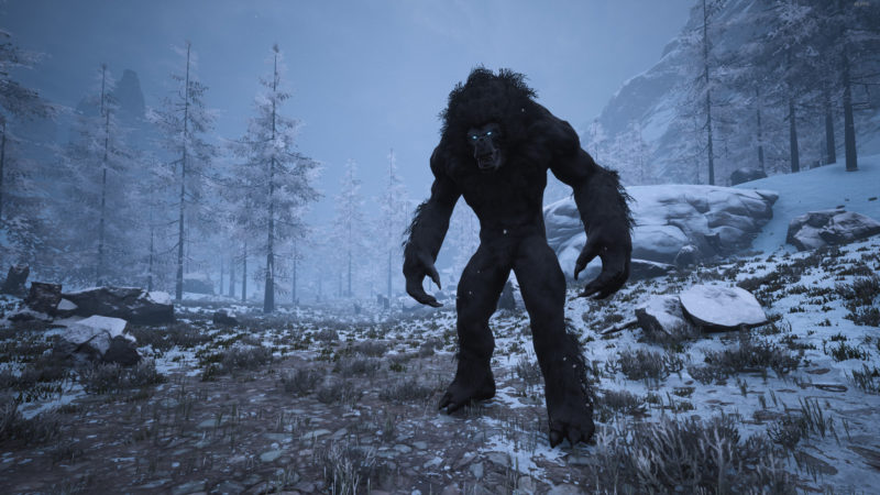 Conan Exiles - schwarzer Yeti