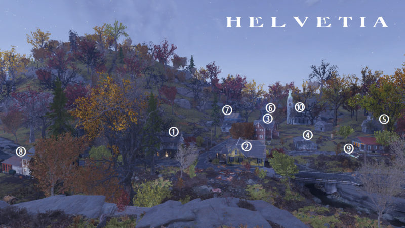 Fallout 76 Helvetia Spiel und Wirklichkeit