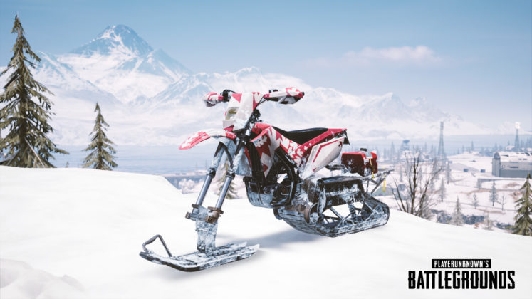 PUBG PC 1.0 Update #26 Testserver Snowbike