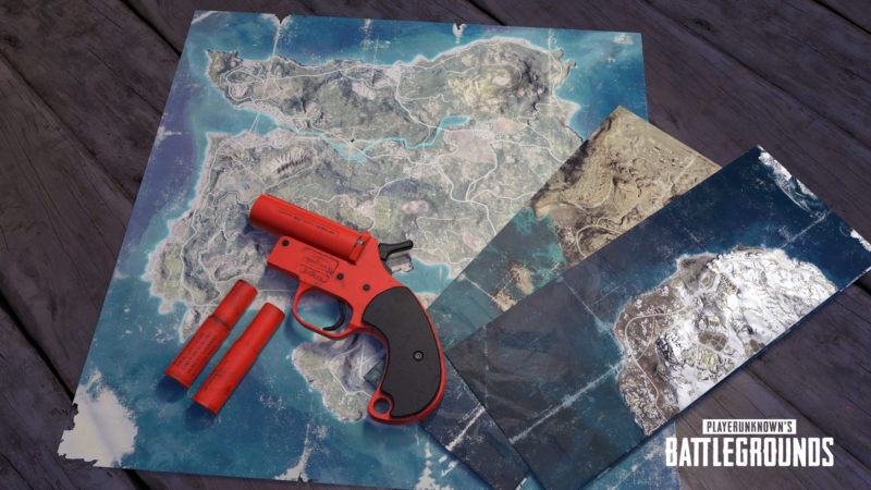 PUBG PC 1.0 Update #26 Testserver Leuchtpistole