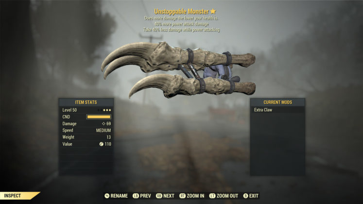 Fallout 76 Überlebensmodus Challenges und Belohnungen