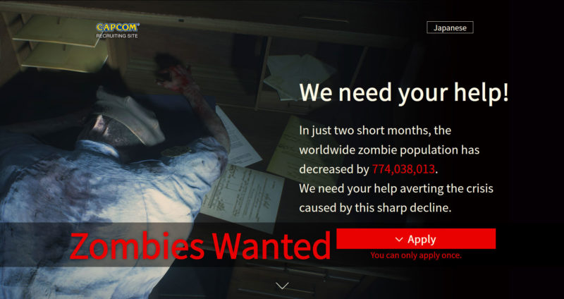 Resident Evil 2 Remake - Aprilscherz