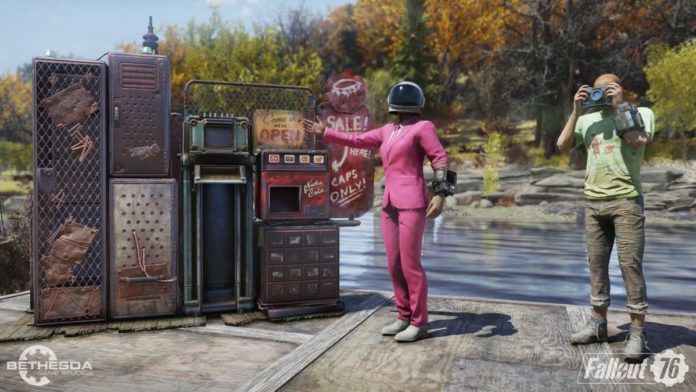 Fallout 76 Patch 9 Rucksäcke Pfadfinderpioniere Verkaufsautomaten