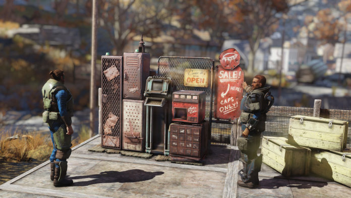 Fallout 76 Patch 9 Spieler-Verkaufsautomaten