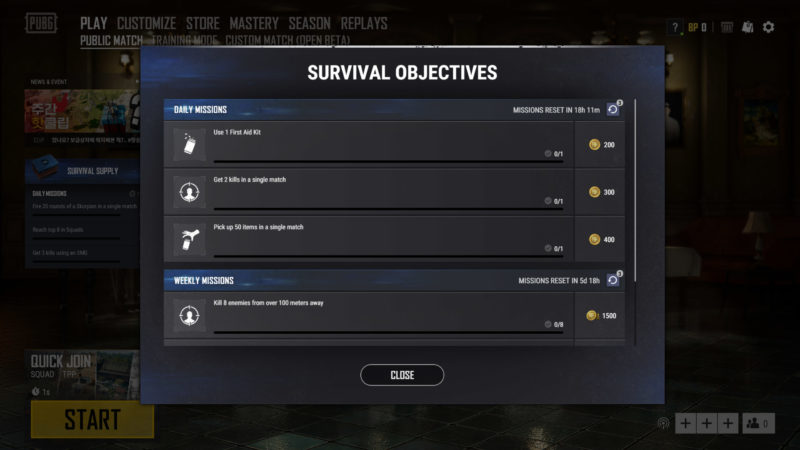 PUBG Update 30 Testserver