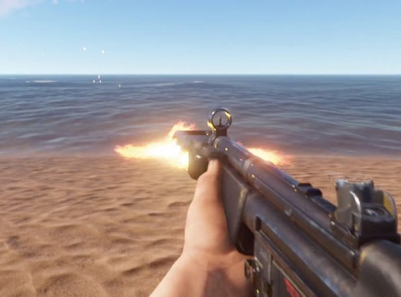 Rust Giddy Up Juni Update Waffen VFX