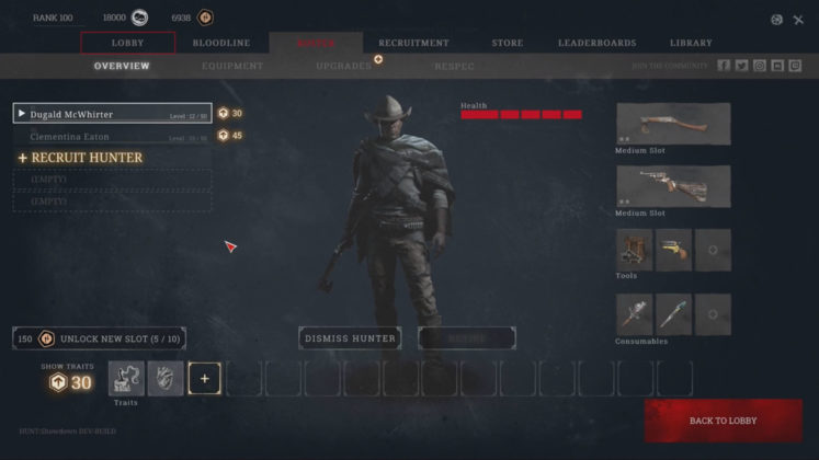 Hunt: Showdown Trio-Modus und UI 2.0